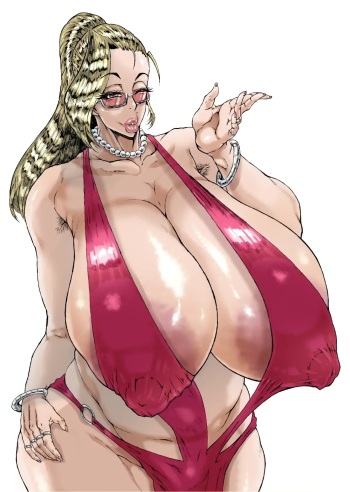 [Acesulfame Kei] AMERICAN BITCH CHUBBY JUDY ~Chou Kikaku-gai Dosukebe Milf Kinkyuu Rainichi~ | Judy, La Puta Americana [Spanish] [Hentaimaster] cover