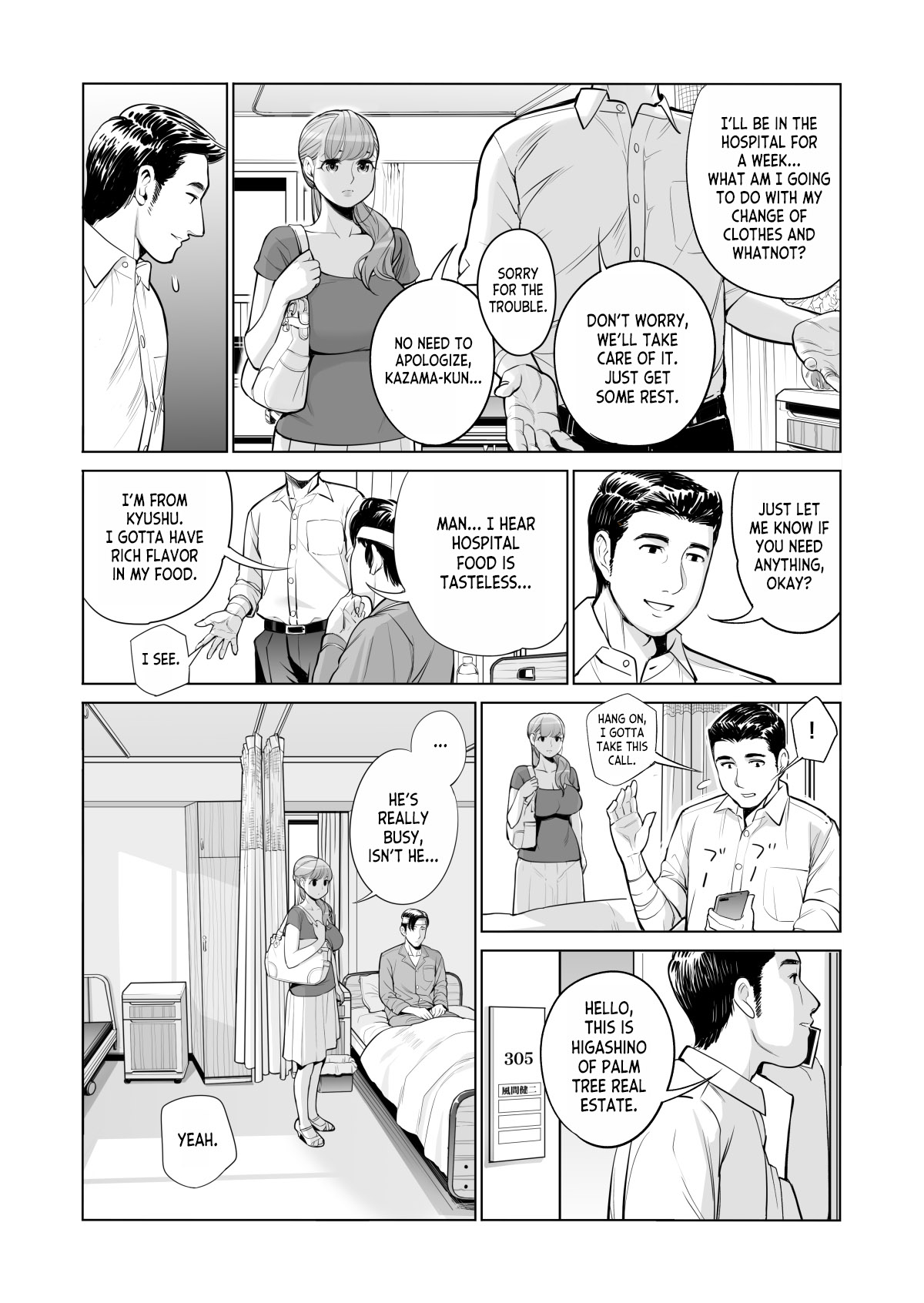 Akaneiro ni Somaru Wakazuma ~Byoushitsu de Boku no Tsuma ga Netorareta~ page 11 full