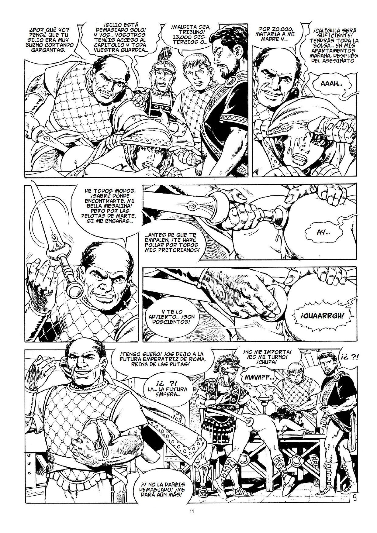 Mesalina - Acto III: La Puta de Roma page 11 full