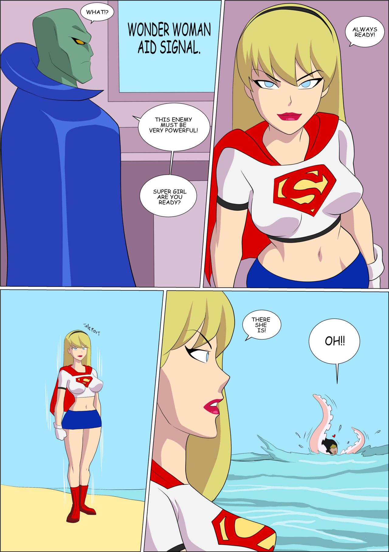 Wonder Woman vs The Intruder page 11 full