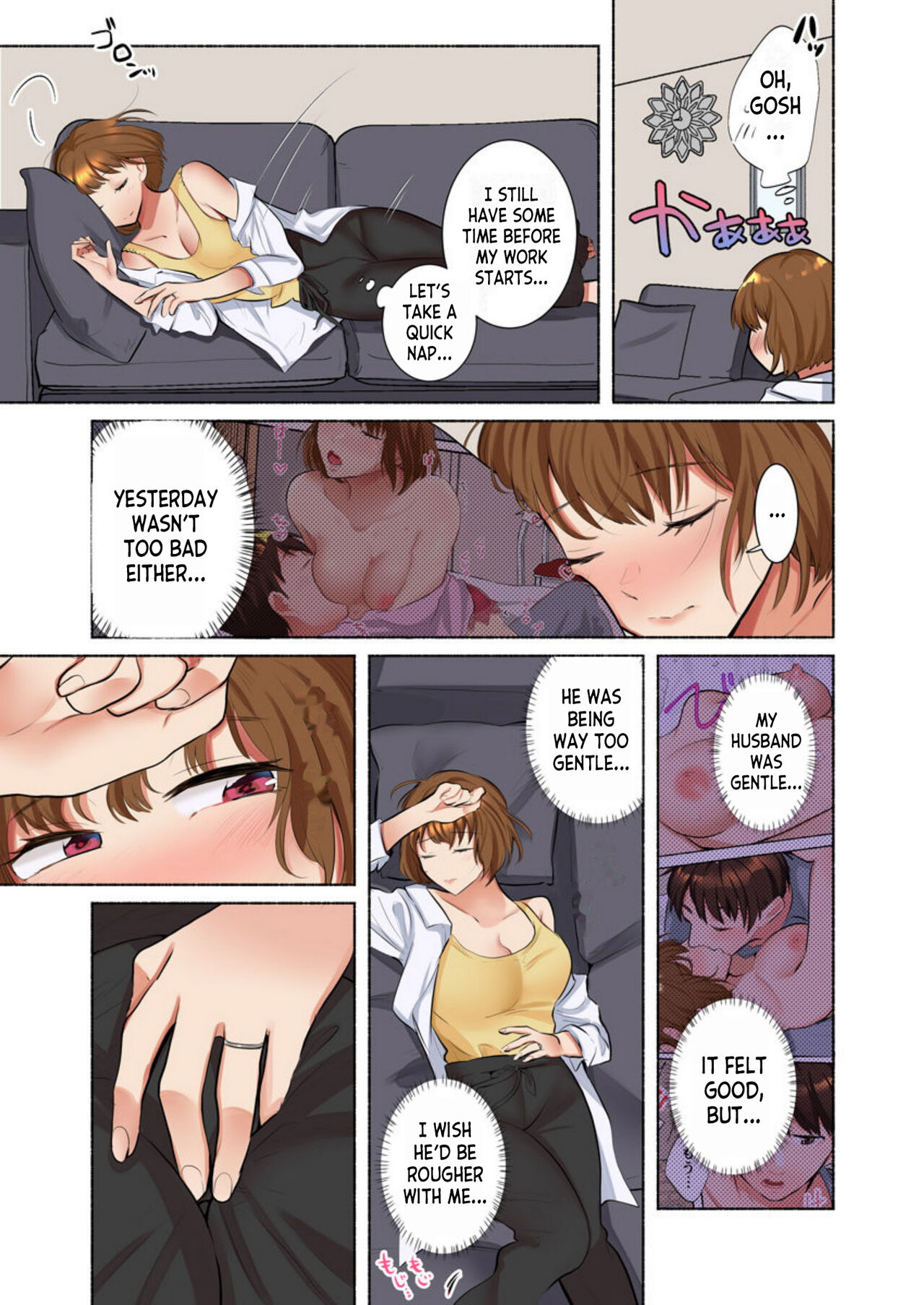 Rinshin wa Do S na Moto Kare Otto wo Aishiteru no ni, Uzuku Karada o Saikaihatsusarete 1 | Her Neighbor is a Sadistic Ex-Boyfriend. She Loves her Husband, but her Aching Body is Being Redeveloped 1 page 11 full