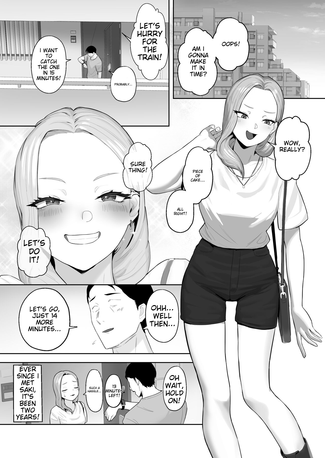 Cosplay Gal to Tsukareta Salaryman ga Yodooshi de Micchaku Icha Love H suru Hanashi page 4 full