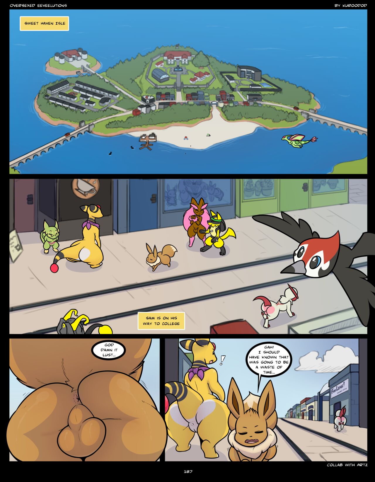 Kuroodod First Page Buttshots page 1 full