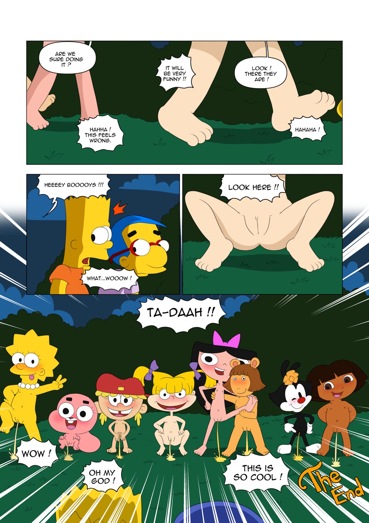 The Girls Sleep-ee Over page 12 full
