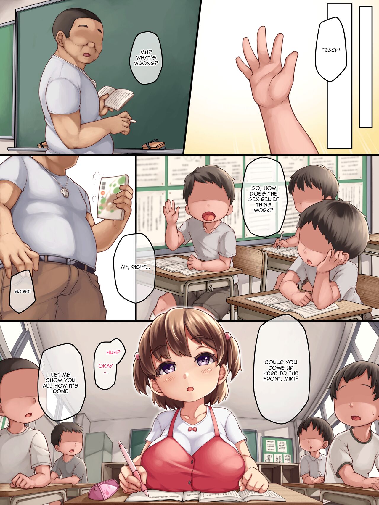 Daisuki datta Osananajimi ga Minna no Seishori Gakari ni Naru Hanashi  Story About How My Beloved Childhood Friend Became The Public Cum Dumpster page 6 full