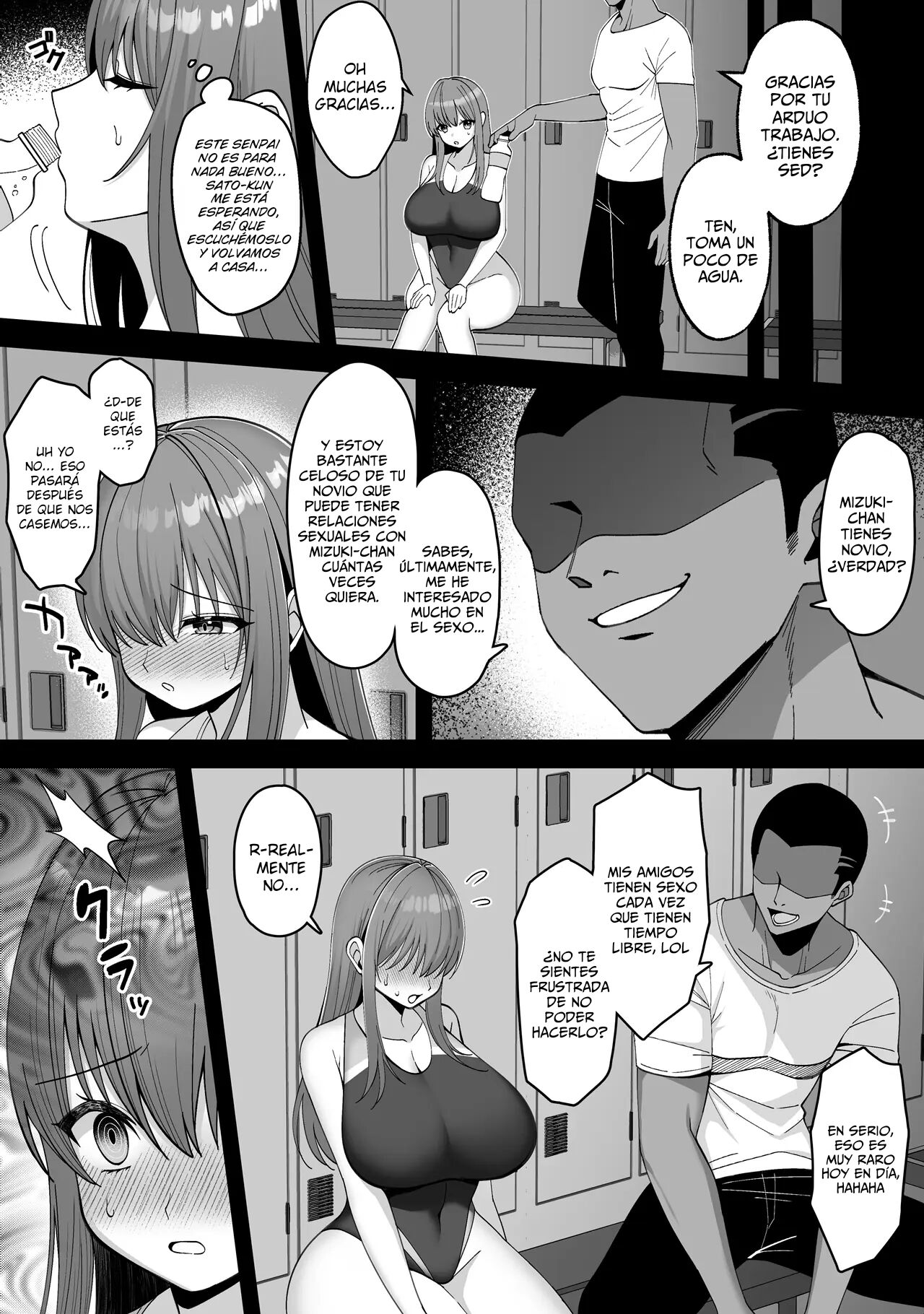 Suieibu no Kanojo ga Netorarete Charao no Kyokon ni Ochiru made | Mi Novia Del Club De Natación Es Robada Y Sometida Al Gran Pene De Su Senpai Mujeriego page 7 full