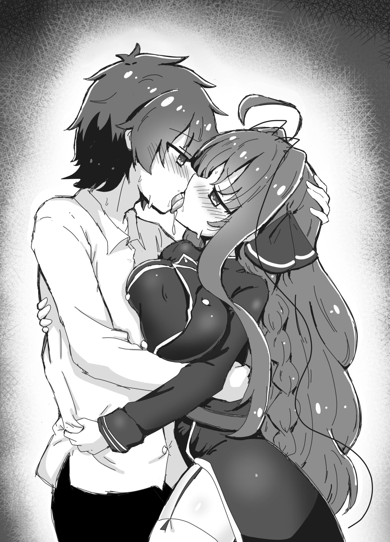 Yarai Miu to Mutsura Yuuto ga Atsui Hi no Shigoto Owari ni Asedaku Icharabu Noukou Sekkusu Suru Omake Hon page 11 full
