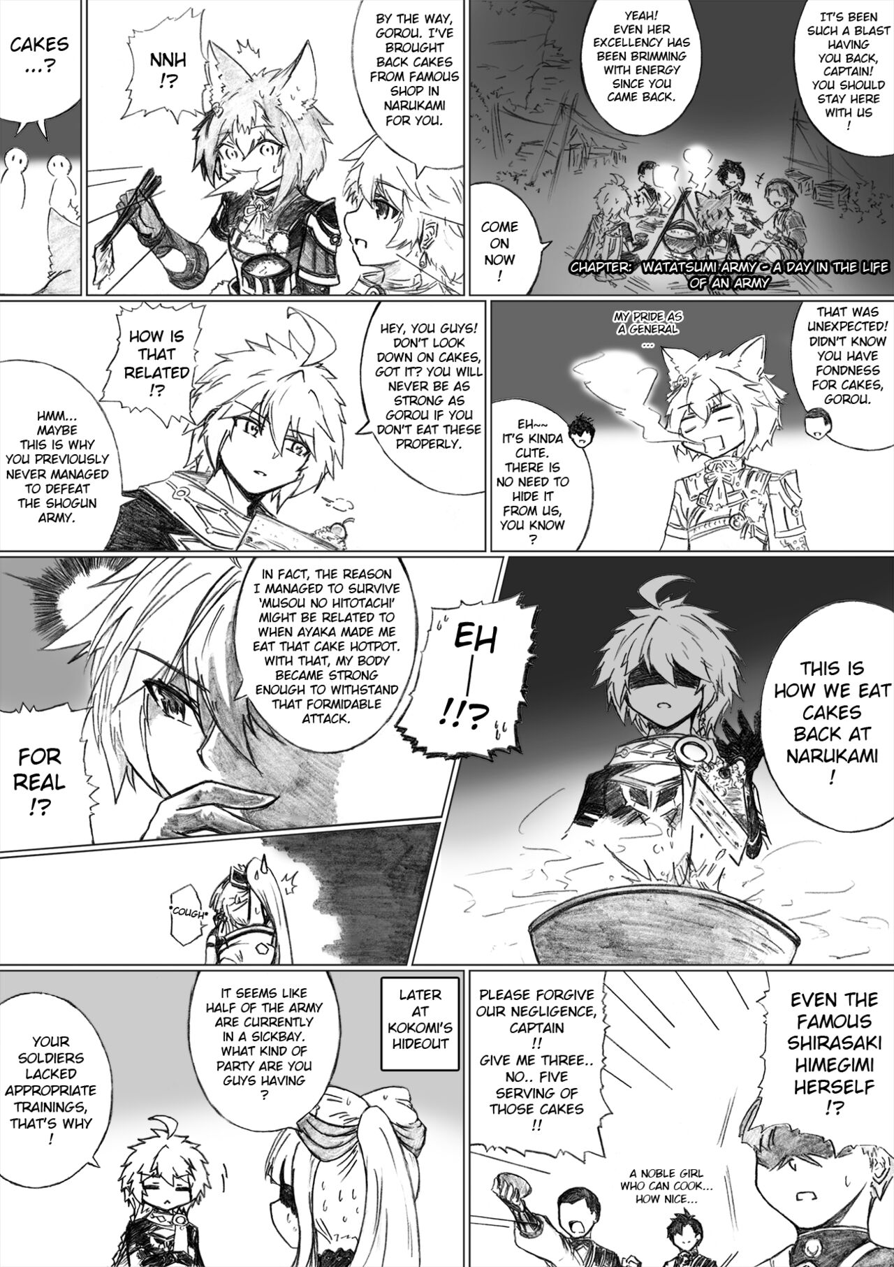 KuroCrimson Genshin Impact Manga Vol 3 page 11 full