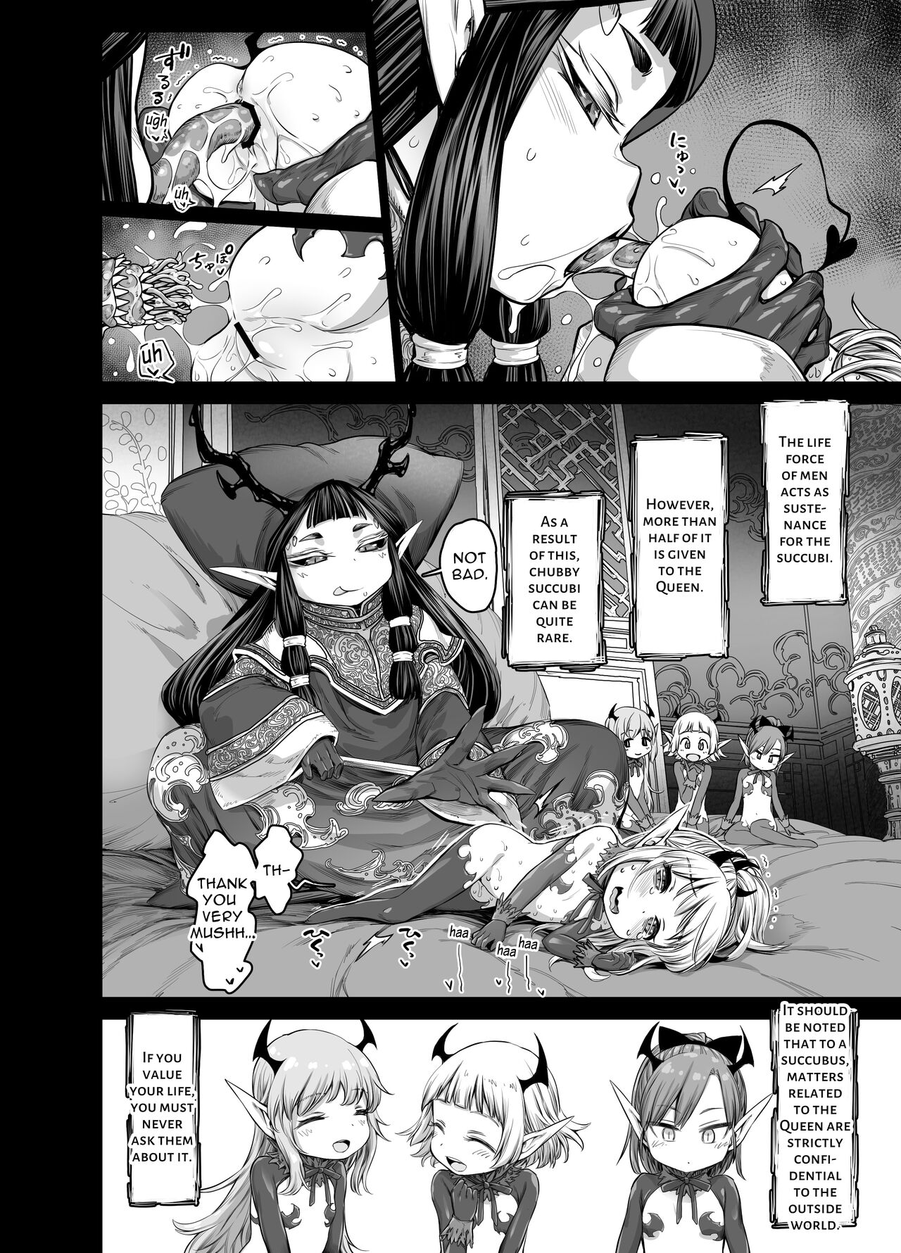 Isekai Kyaradin ni Okeru Succubus no Seitai | Succubi Ecology of the Kyaradain Universe page 12 full
