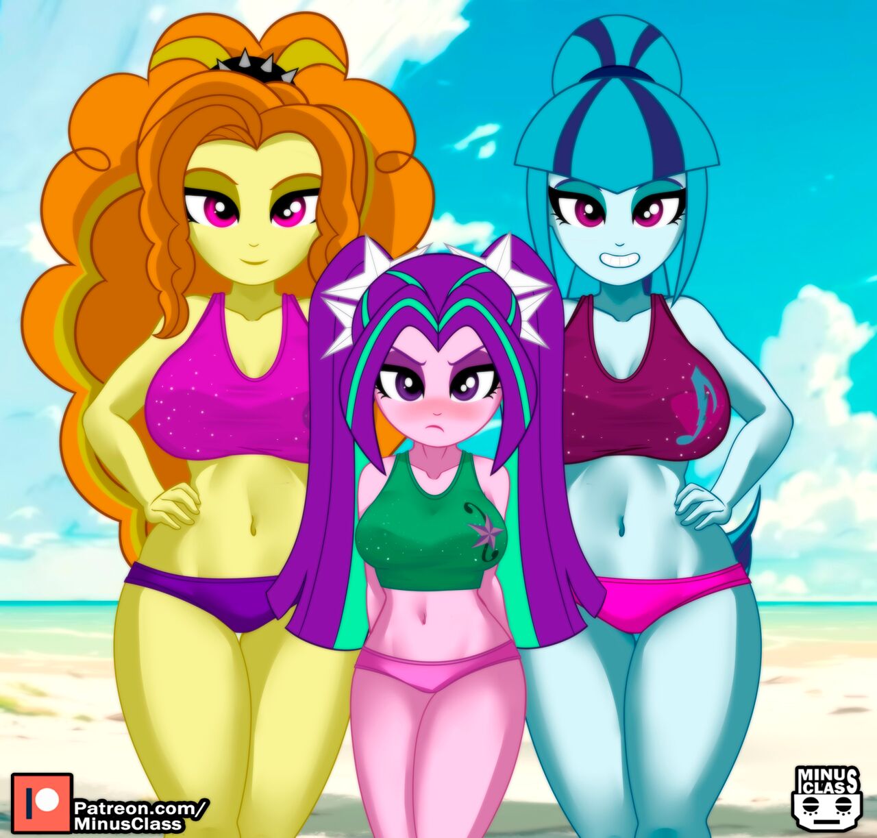 the Dazzlings by artist:minusclass page 10 full
