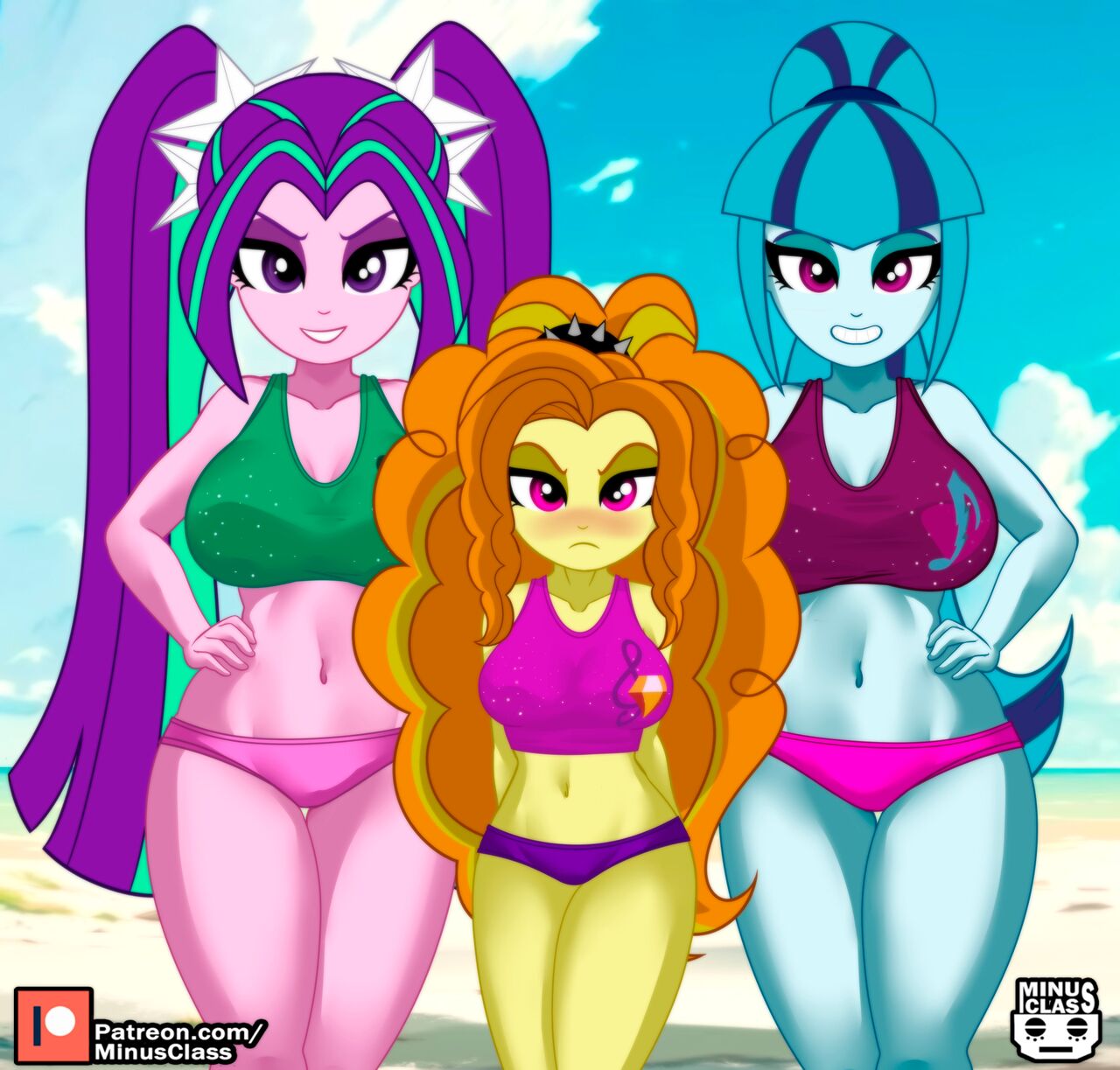 the Dazzlings by artist:minusclass page 11 full