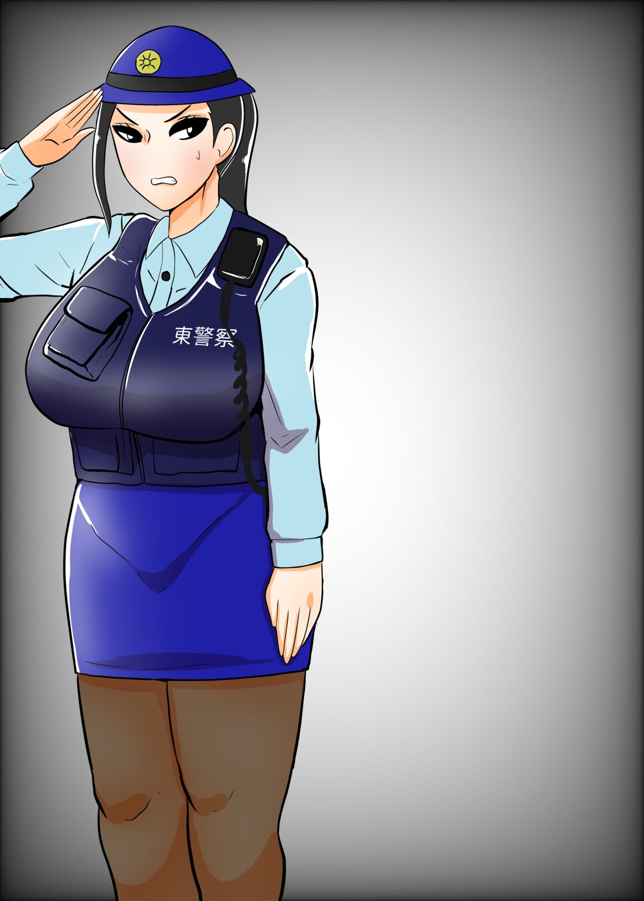 Fujin Keikan Sentouin "Ryouko" ~Aru Oushuuhin DVD no Kiroku~ page 3 full