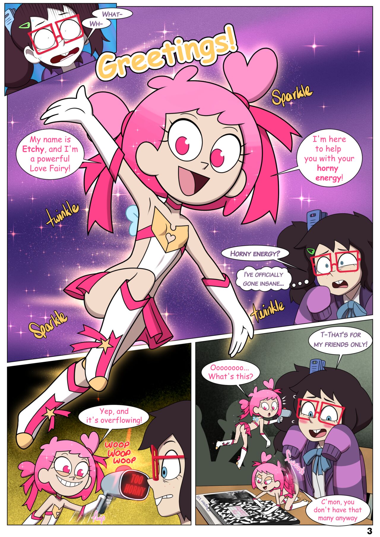 Sketchy Book WIP page 4 full