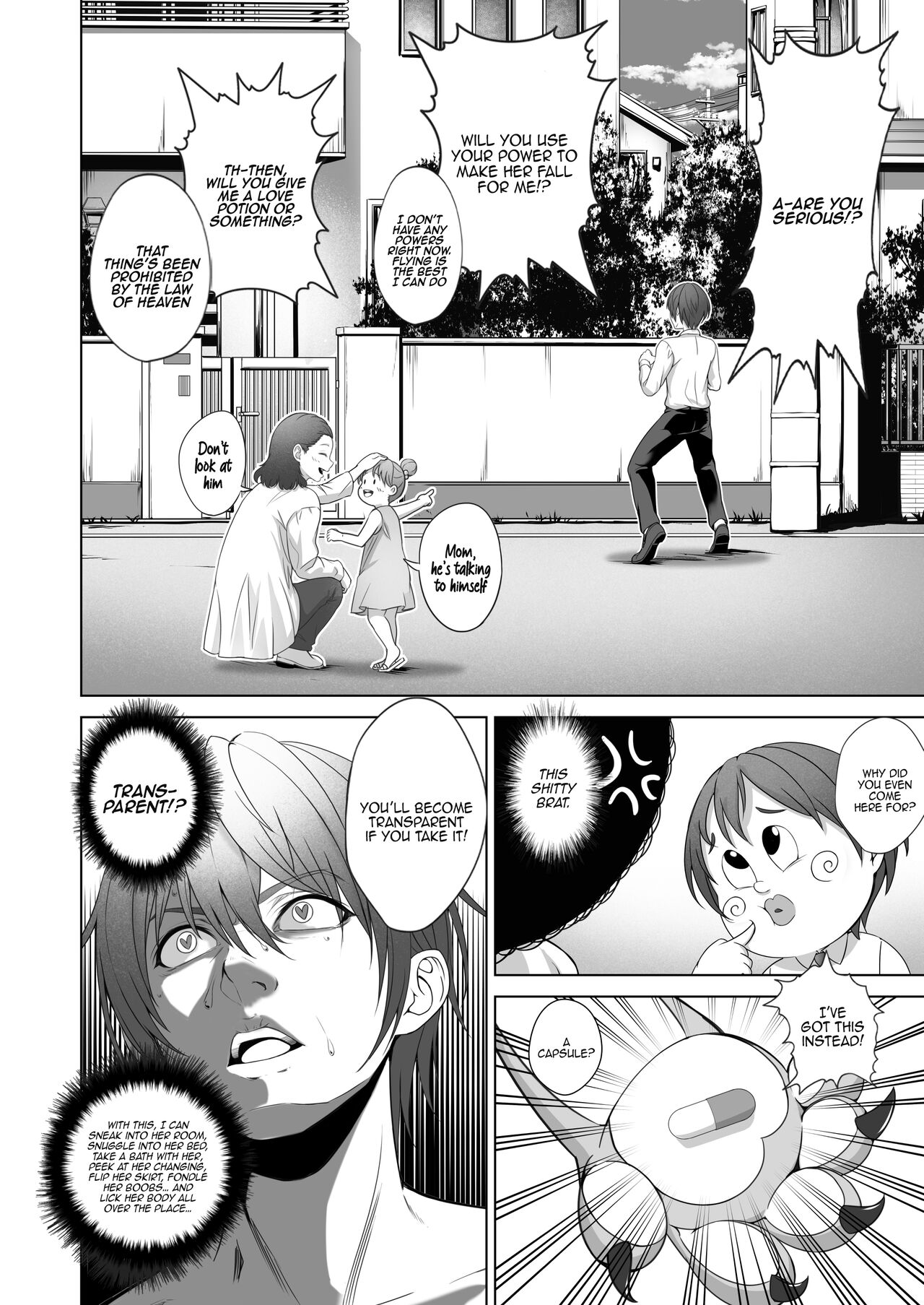 Toumei Ningen ni Natta Ore, Onnaburo de Gakuen no Kurokami Idol o Yaritai Houdai page 11 full