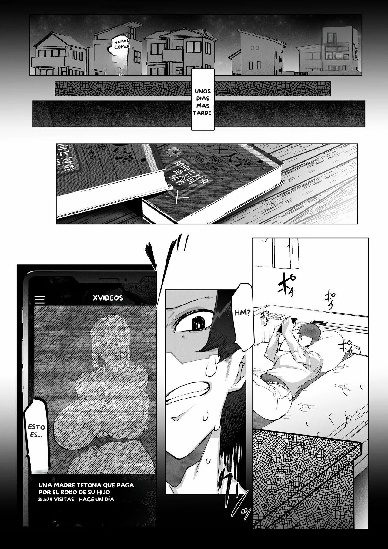 Manbiki Shita Ore no Kawari ni Haha ga Zenra Dogeza | Una Madre se disculpa desnuda mientras folla por un robo en una tienda que cometio por error su hijo page 12 full