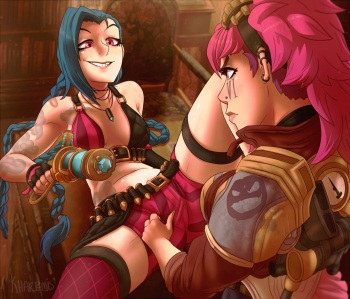 [Khartemis] Jinx & Vi (League of Legends) cover