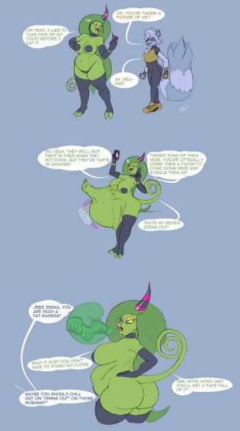 [VDBlackclaw (DarkArtistKaiser)] Zeena's Mobian Lunch cover