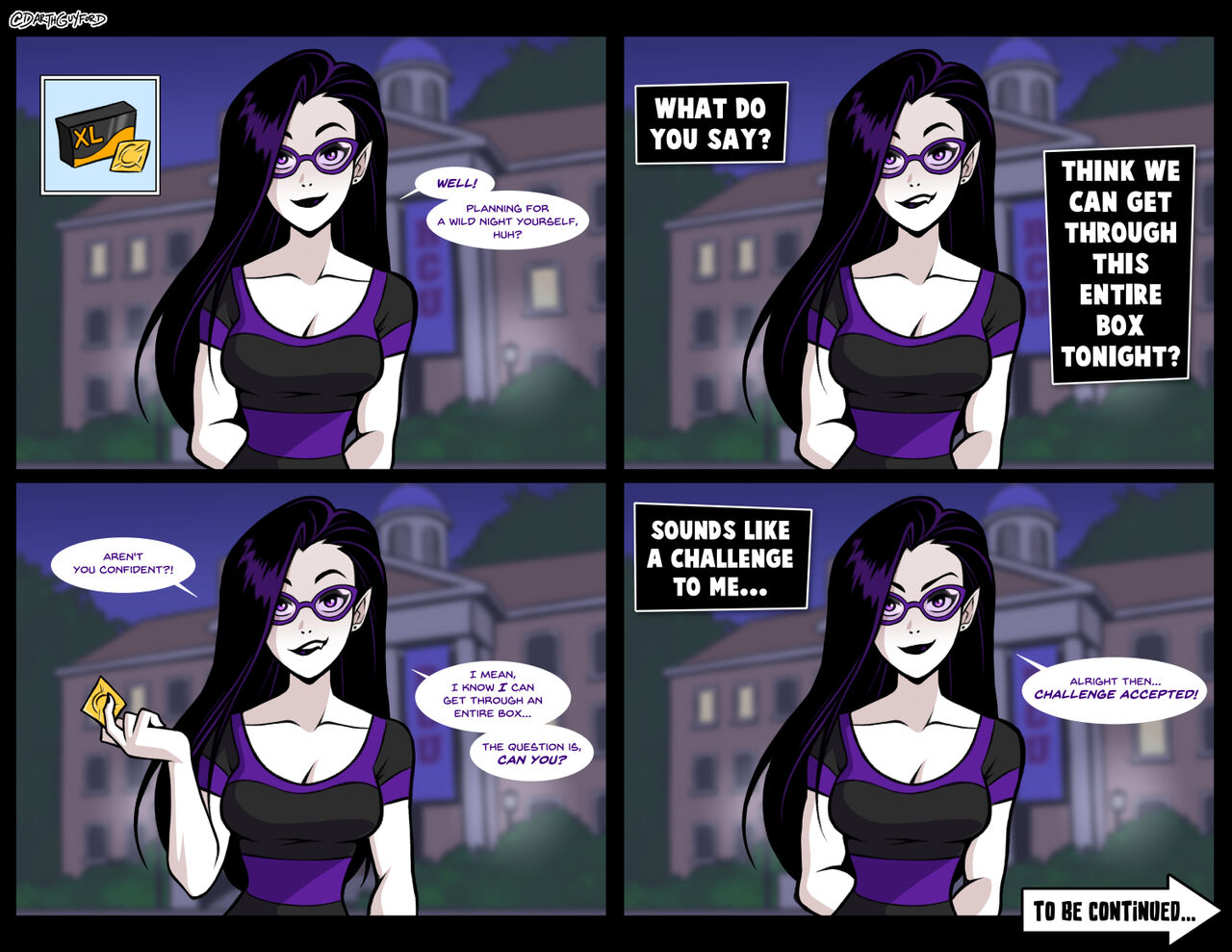 A Sexy Night in Retro City! page 5 full
