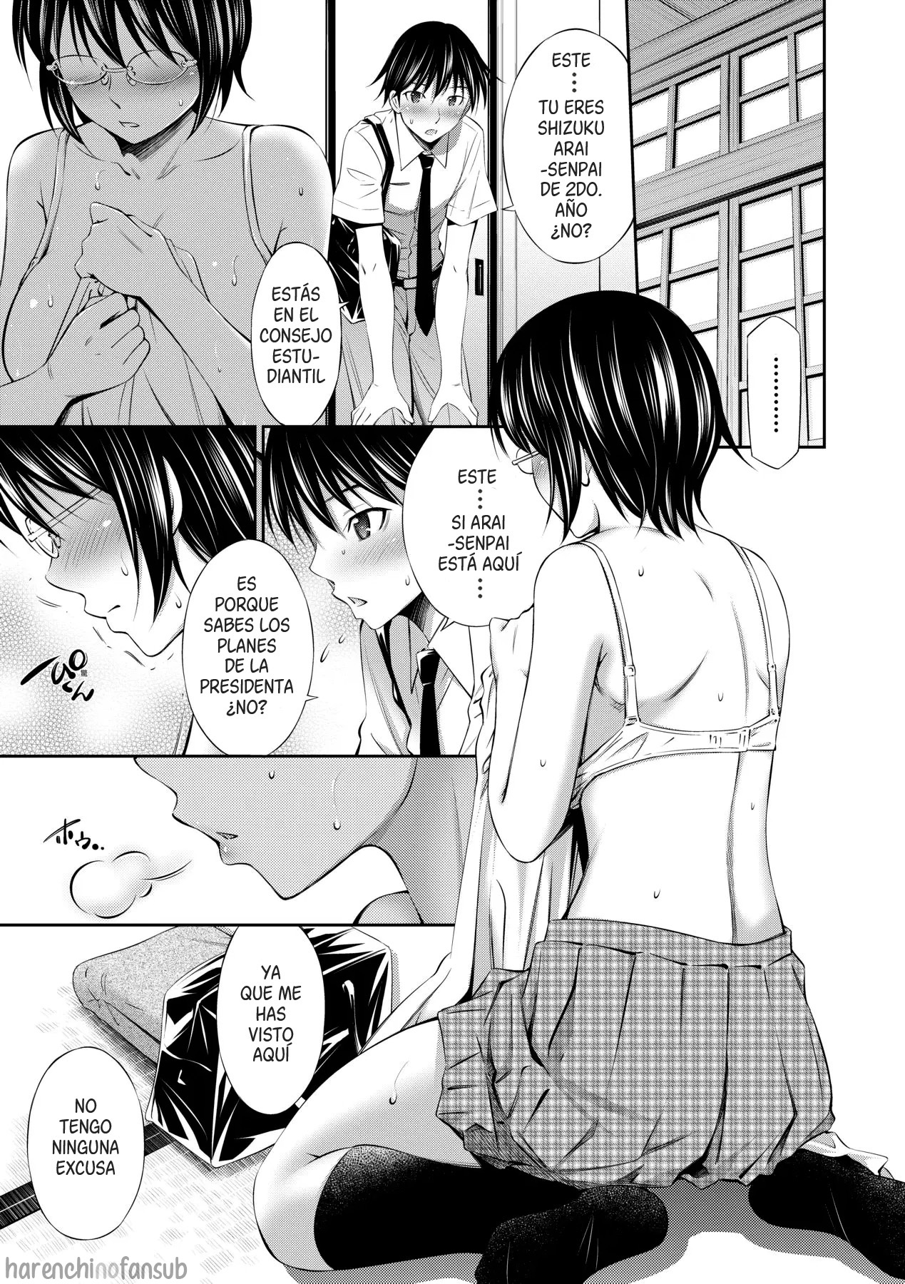 Senpai-tachi to no Gakuen Seikatsu chap.4 | Mi vida escolar con las senpais cap.4 page 5 full