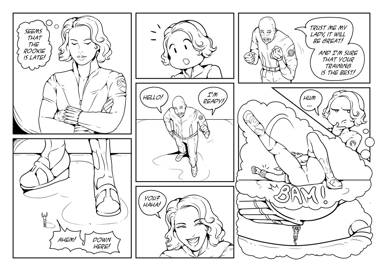 Black Widow is the boss page 1 full