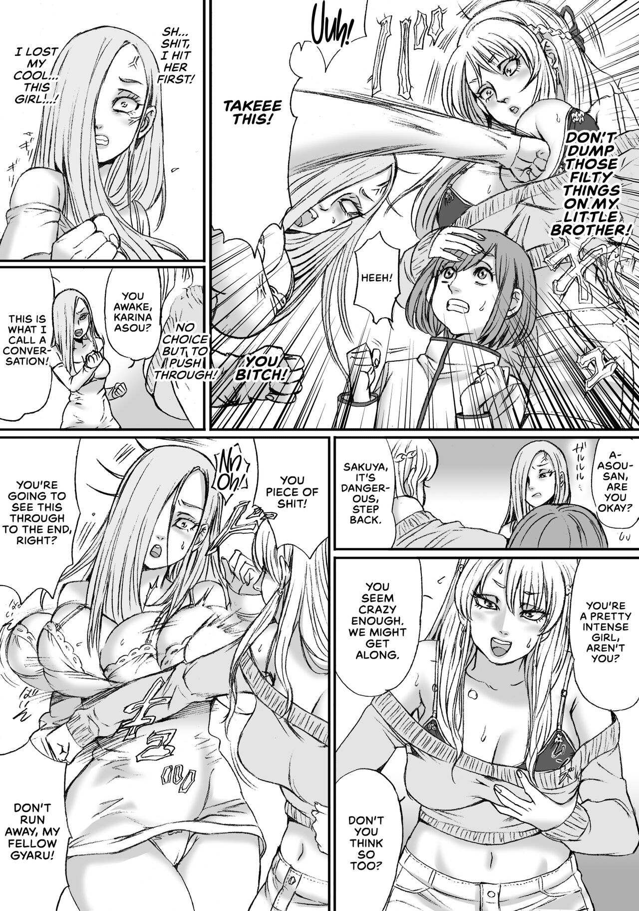 Futari no Neki wa Tomarenai  Gal no Kai 1 | Their Love is Unstoppable page 10 full