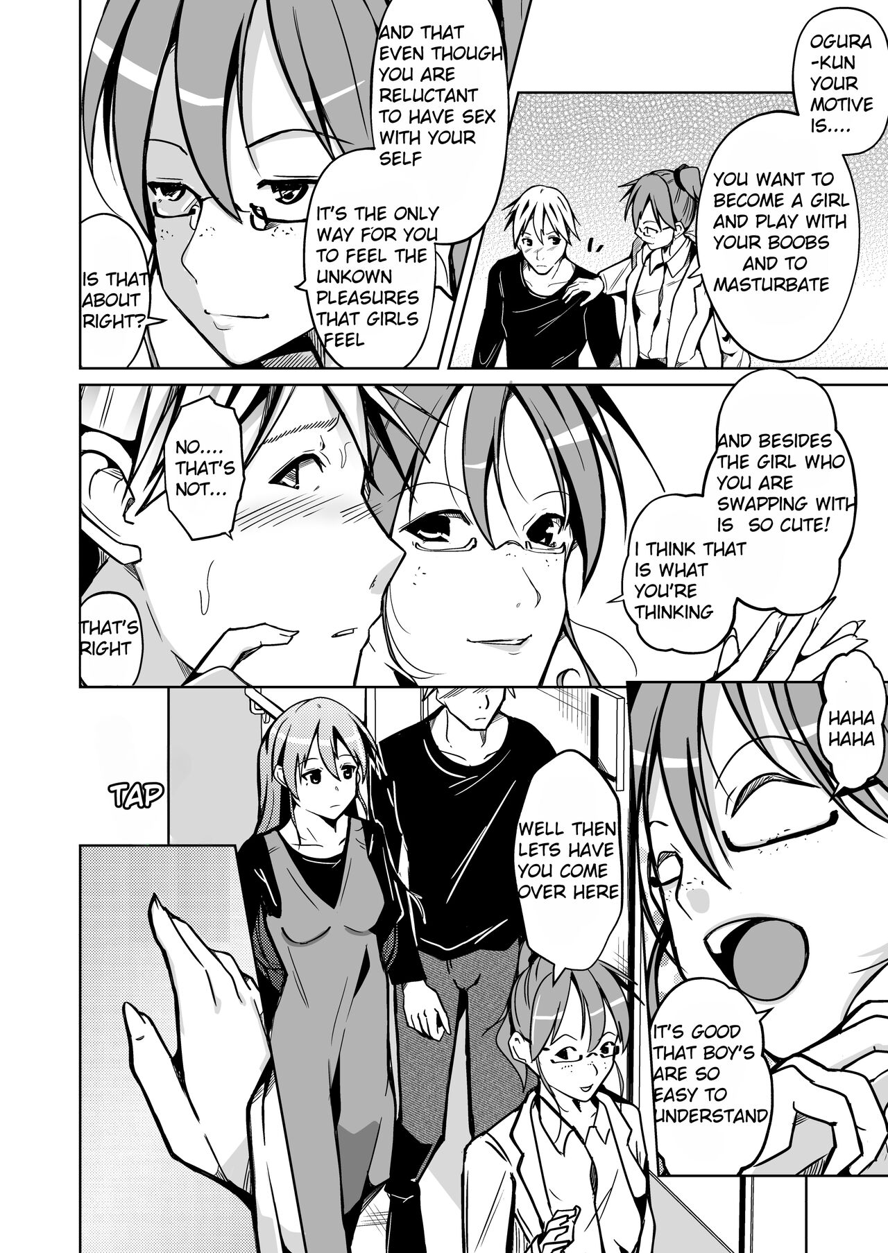 Isei no Shintai no Toriko ni Natta, Boku to Watashi | Him and Her Captivated by the body of the opposite sex page 6 full