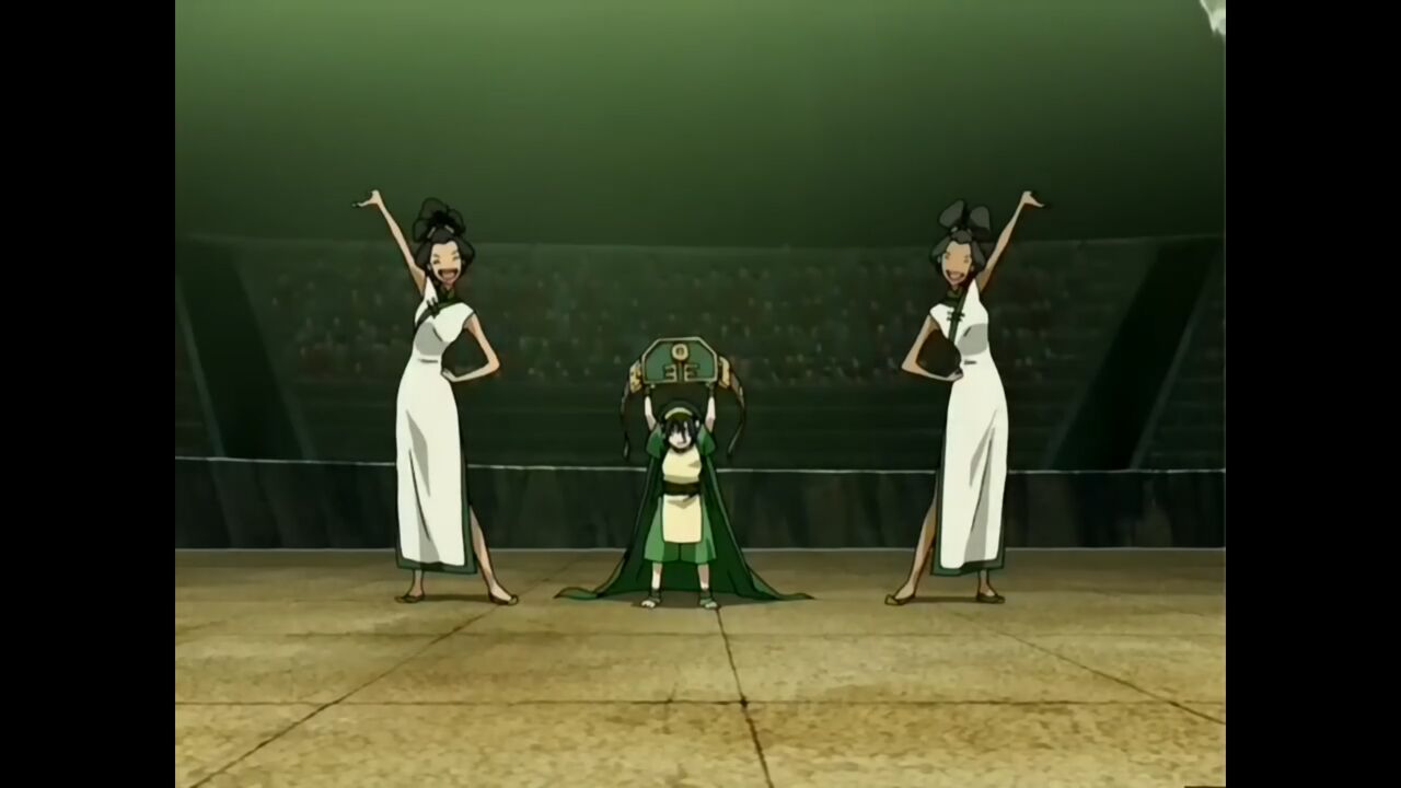 - Avatar the last Airbender - Toph and the Ring Girls page 2 full