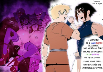 [Horieros no Ouchi (Horieros)] L'histoire de deux amis qui se sont séparés en se promettant de devenir plus forts, mais qui se sont retrouvés après 2 ans en tant que fiottes. [French] cover