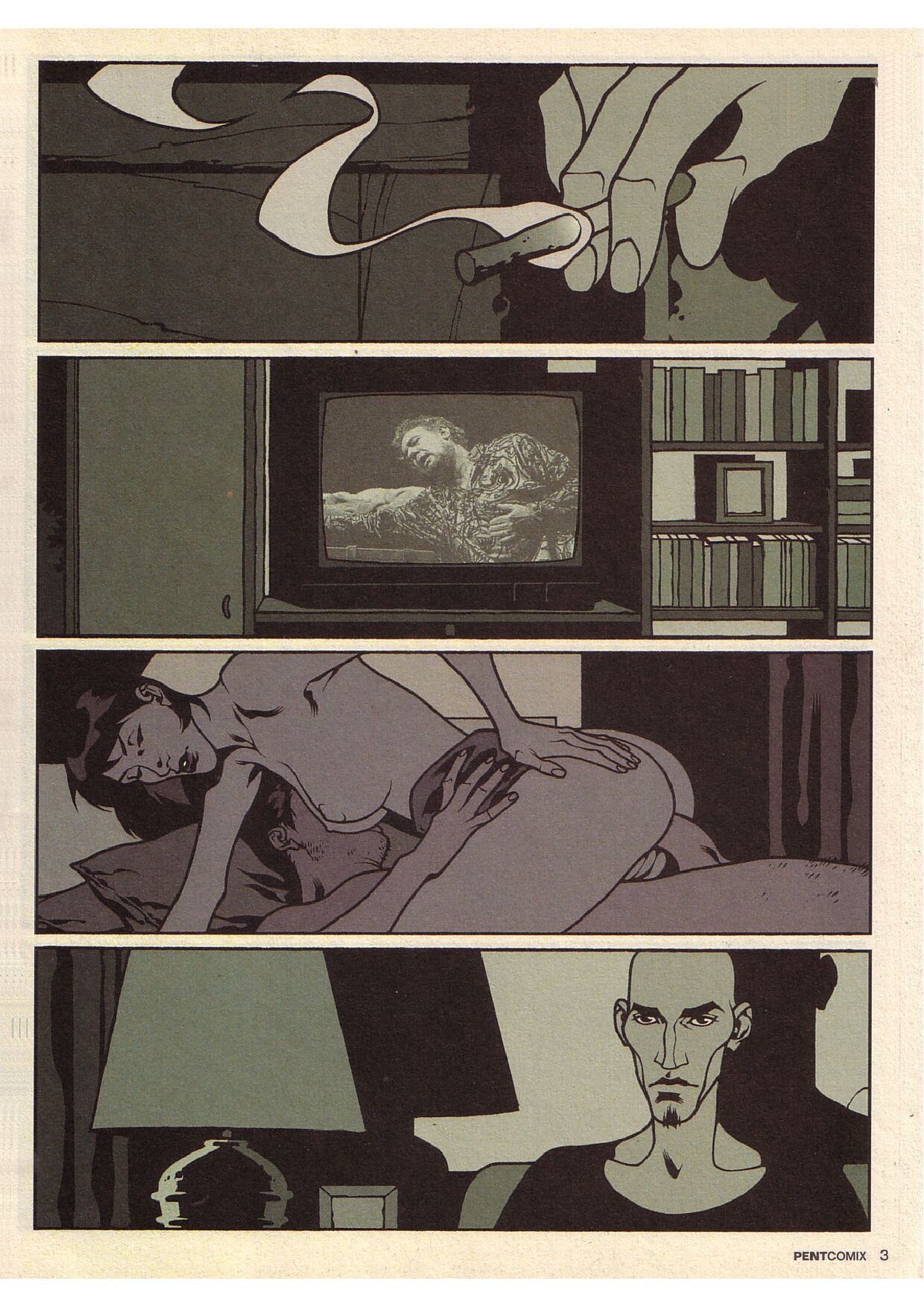 Penthouse Comix #50 page 3 full