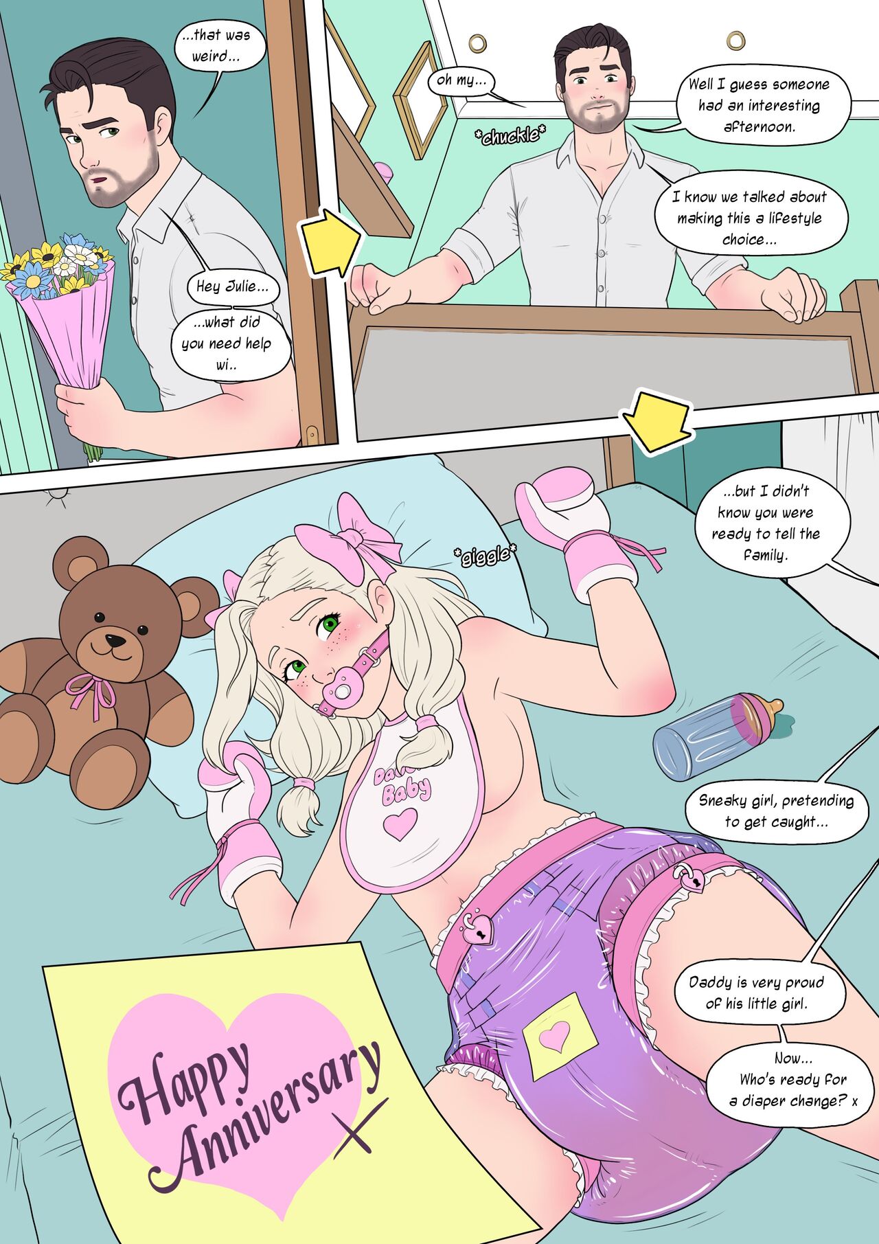Artist - WishBerri / Anniversary Gift / MINI COMIC page 4 full