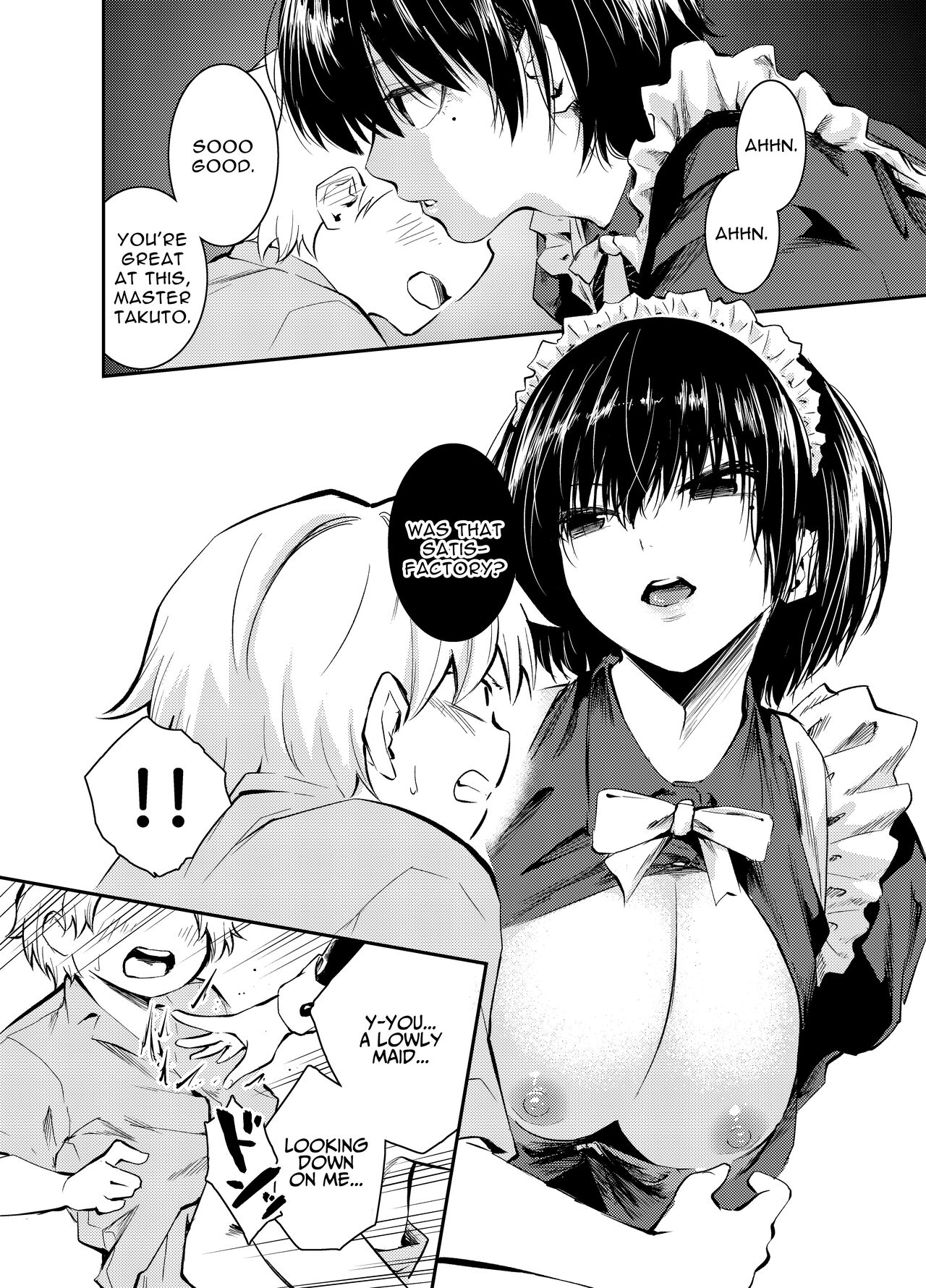 Bijin Maid wa Namaiki Shota o Wakaraseru | A Beautiful Maid Teaches a Cheeky Shota a Lesson page 8 full