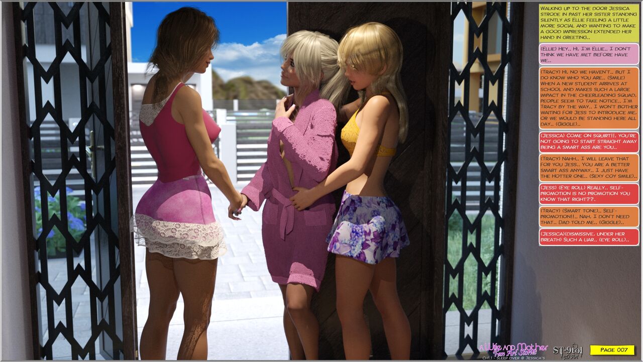 Sleepover at Jessica's page 7 full