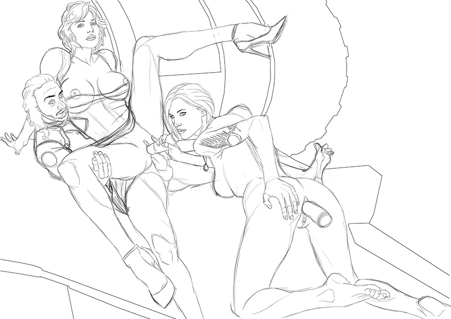 DP#28 - Cylon 6 & Starbuck page 3 full