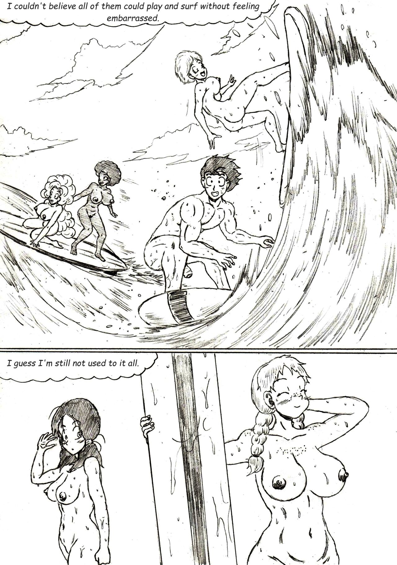 Beach Harem King - Gohan X Harem page 5 full