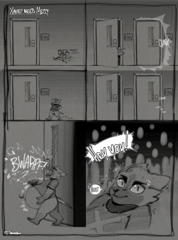 [Tanookicatoon] Xavier Meets Merry cover