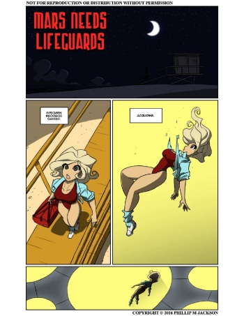 [JollyJack] Mars Needs Lifeguards (Colored) cover