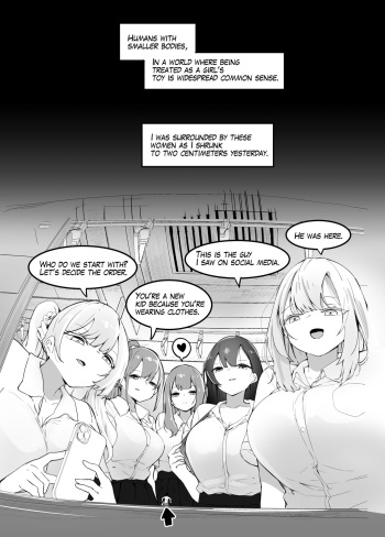 [Marushamo] Surrounded By Girls On The Train [English, Japanese] cover