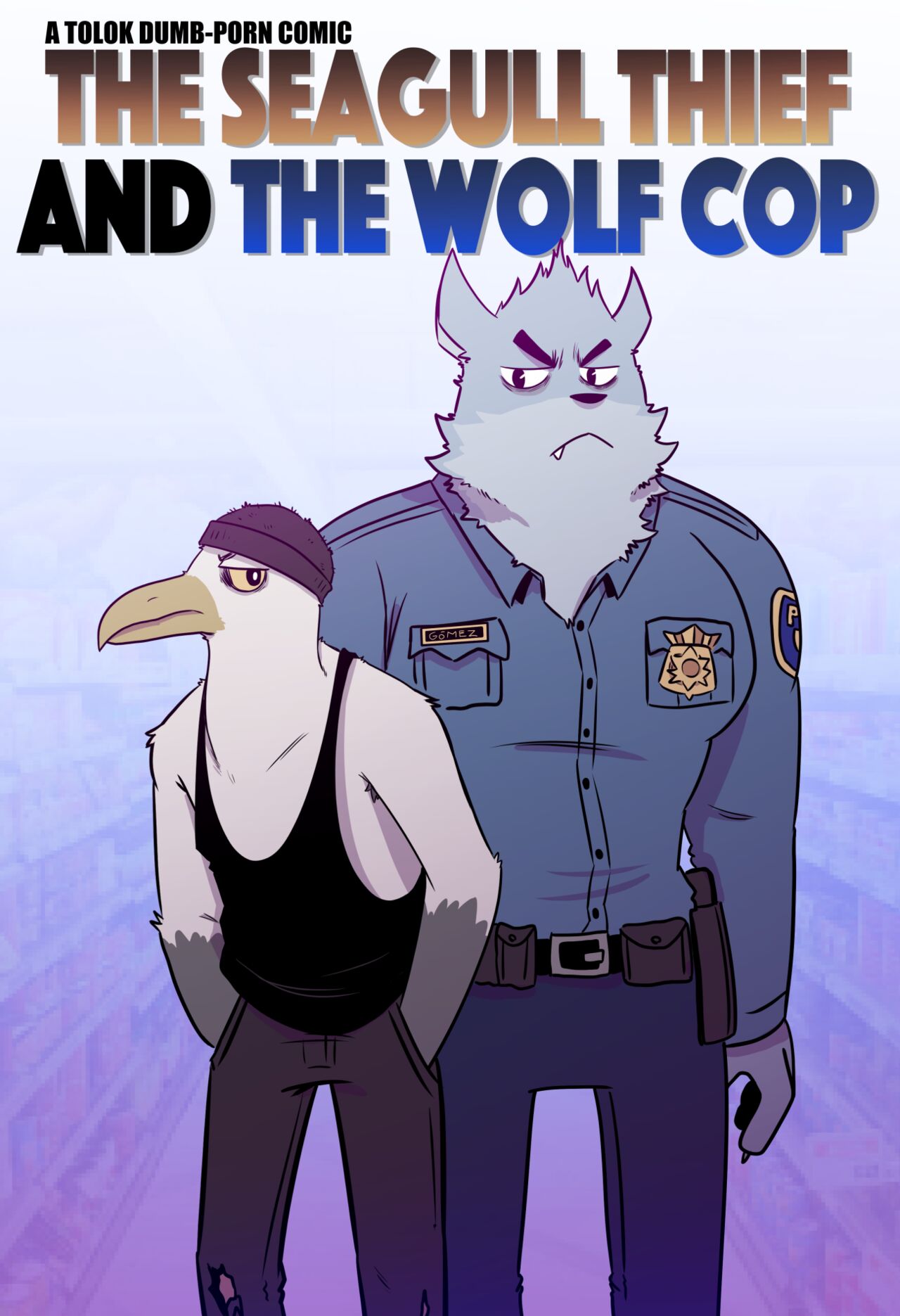 The Seagull Thief and the Wolf Cop page 1 full