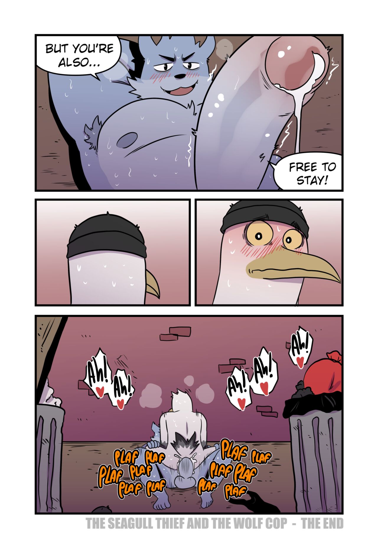 The Seagull Thief and the Wolf Cop page 12 full