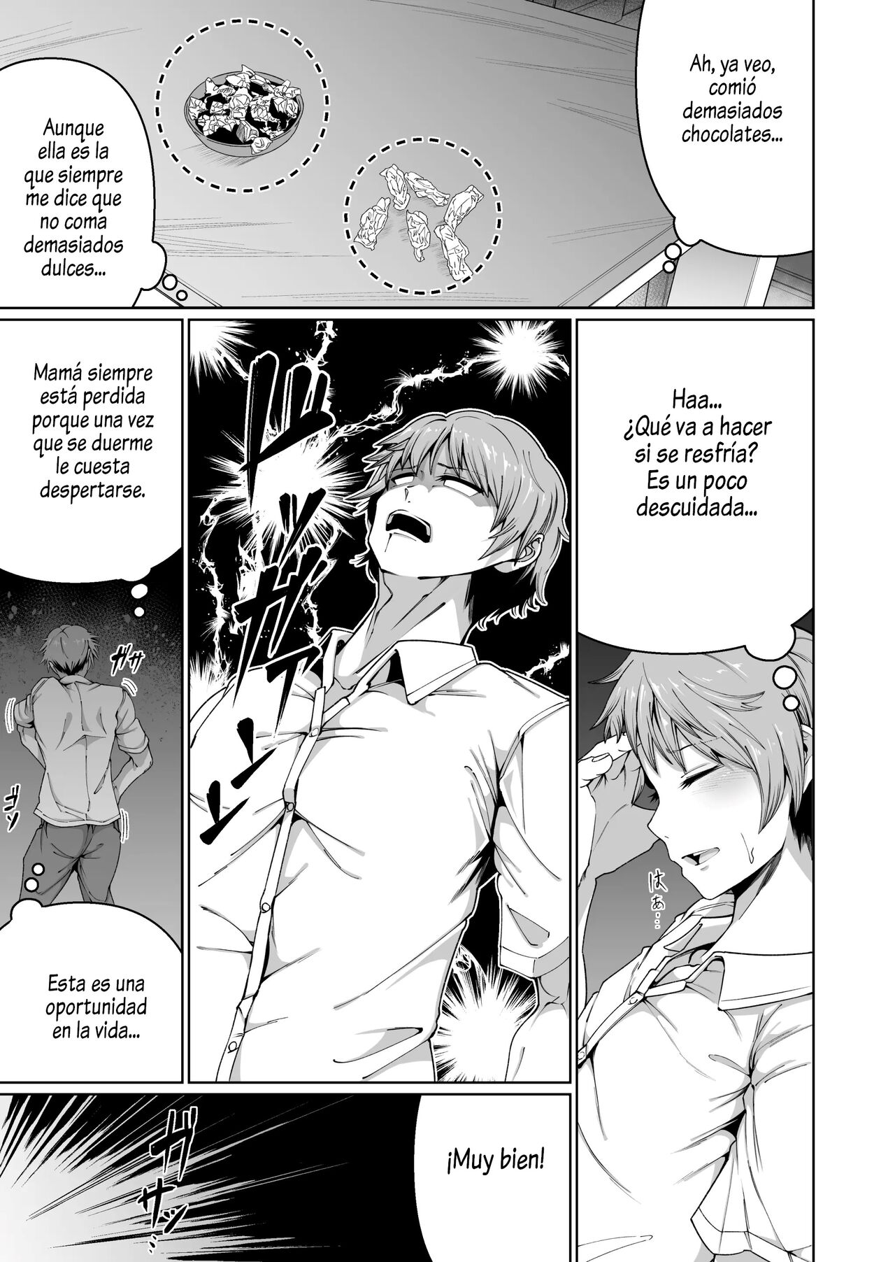Sukebe Body no Haha to Yokujou-suru Musuko page 10 full