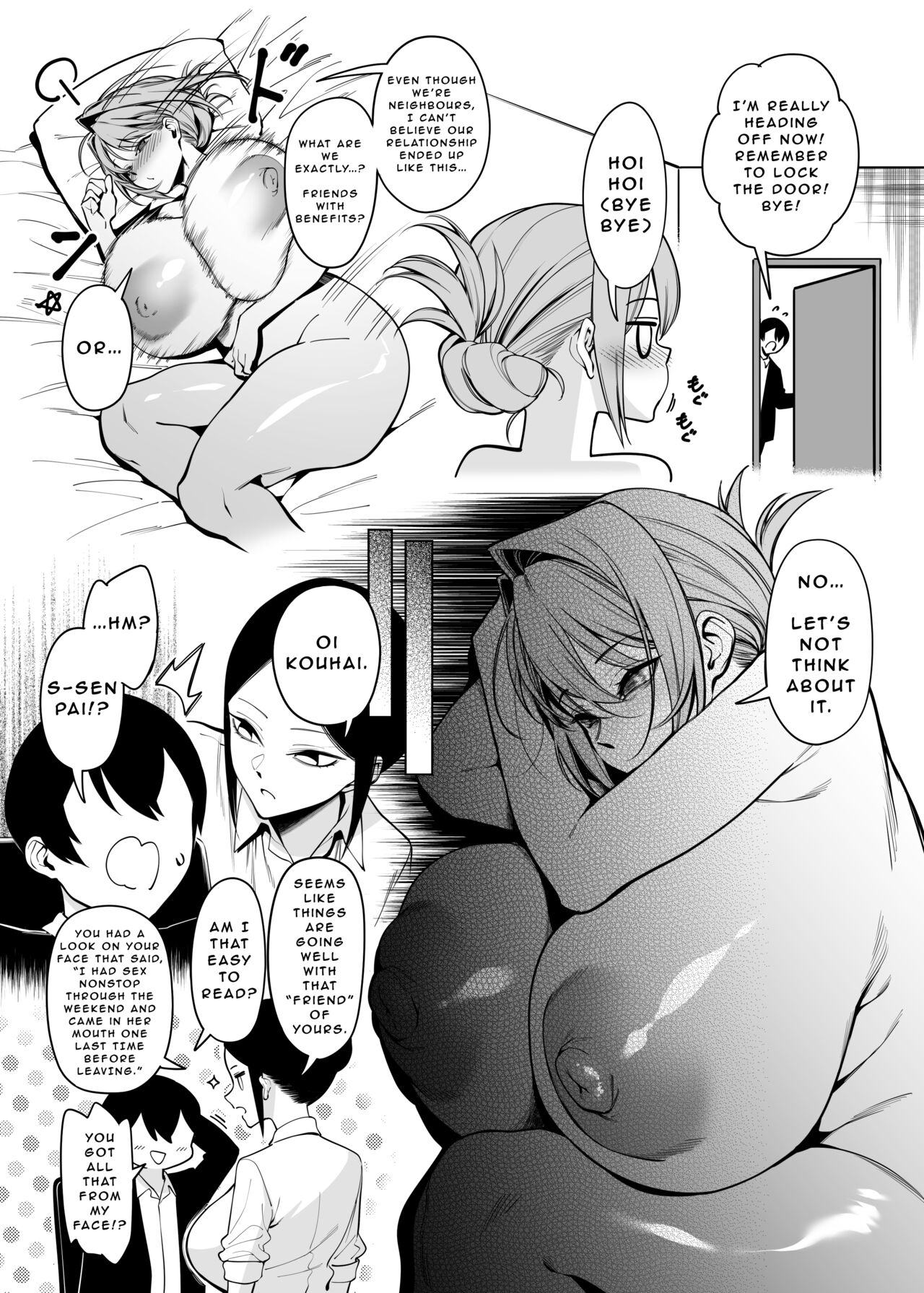 Otonari-san wa Yami Soshiki ni Nikutai Kaizou sareta Moto Seigi Sentai Member deshita 3 | My Neighbor Is a Former Super Sentai Member Whose Body Was Modified by an Evil Organization 3 page 6 full