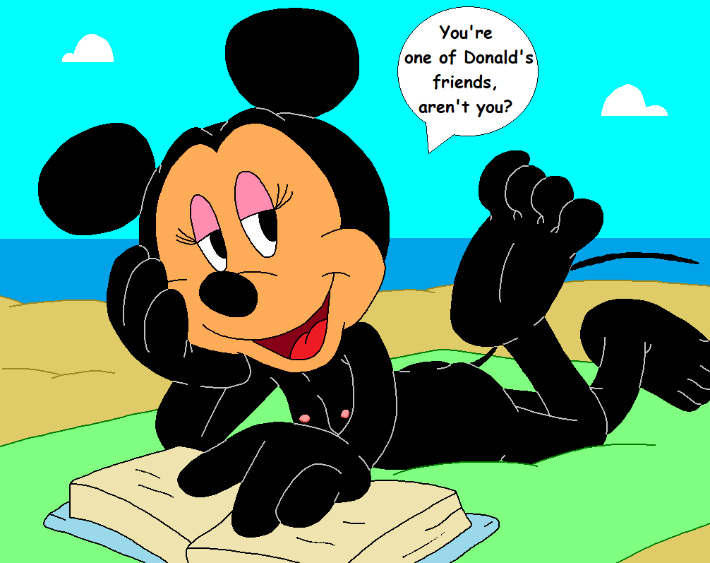 Minnie's Beach Encounter. Part One page 4 full