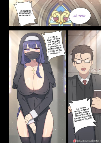 [poyeop] La Novicia Monja Raiden 1-2 (Genshin Impact) [Español] [Decensored] cover
