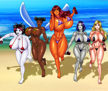 The Titanesses Go Tanning! (CSSP) cover
