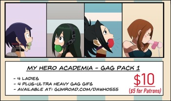 [Dawho555] MHA Gag Animation (Pack 1) cover