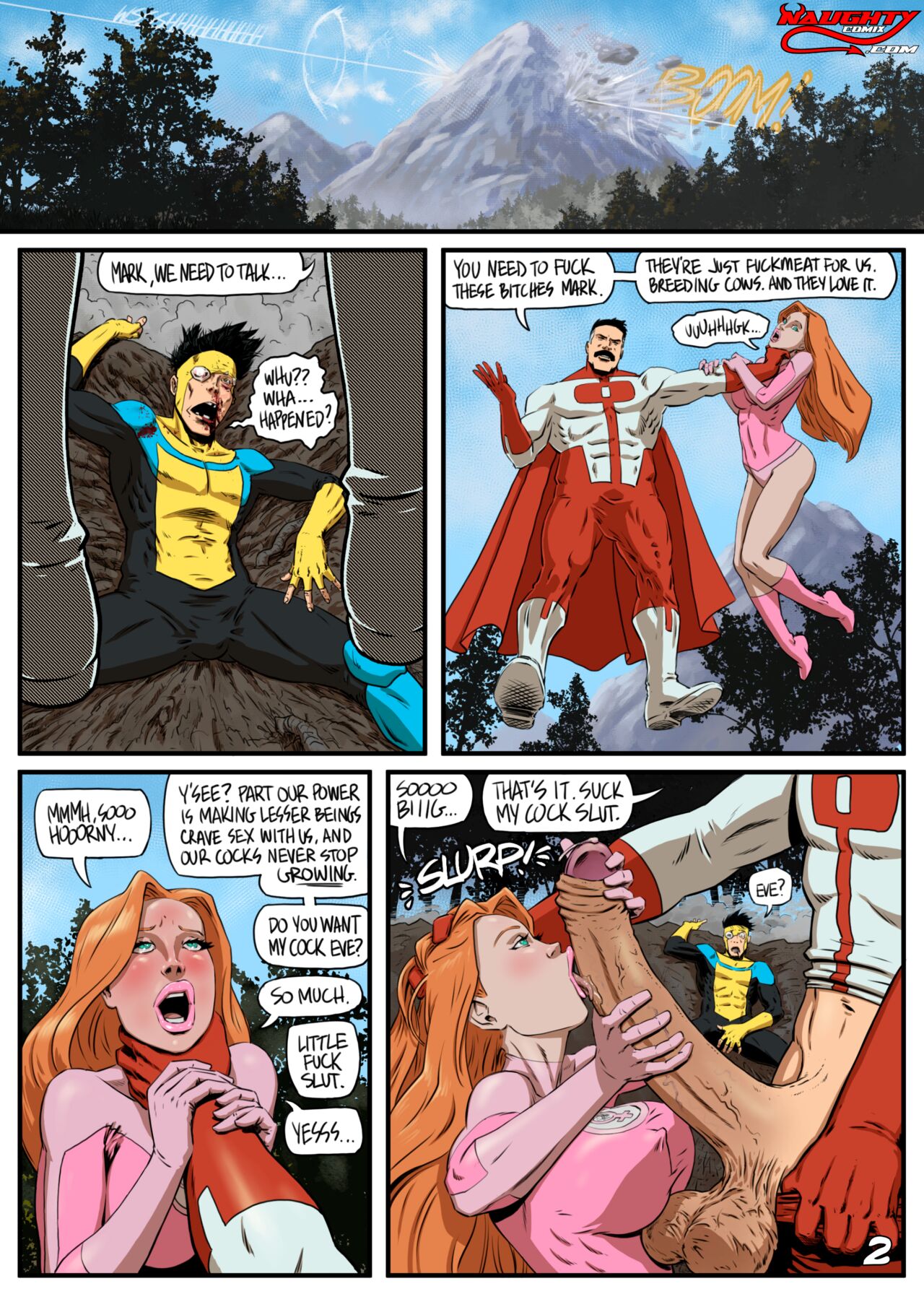Not so Invincible page 2 full