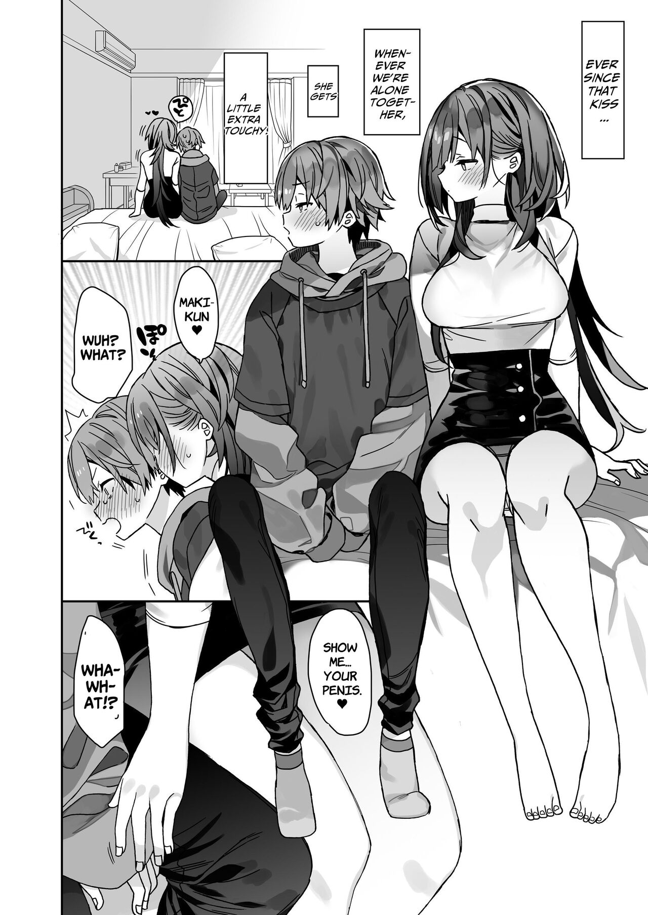 Kogara na Otokonoko ga Dekai Onnanoko to H | Small Guy Has Sex With Big Girl page 7 full