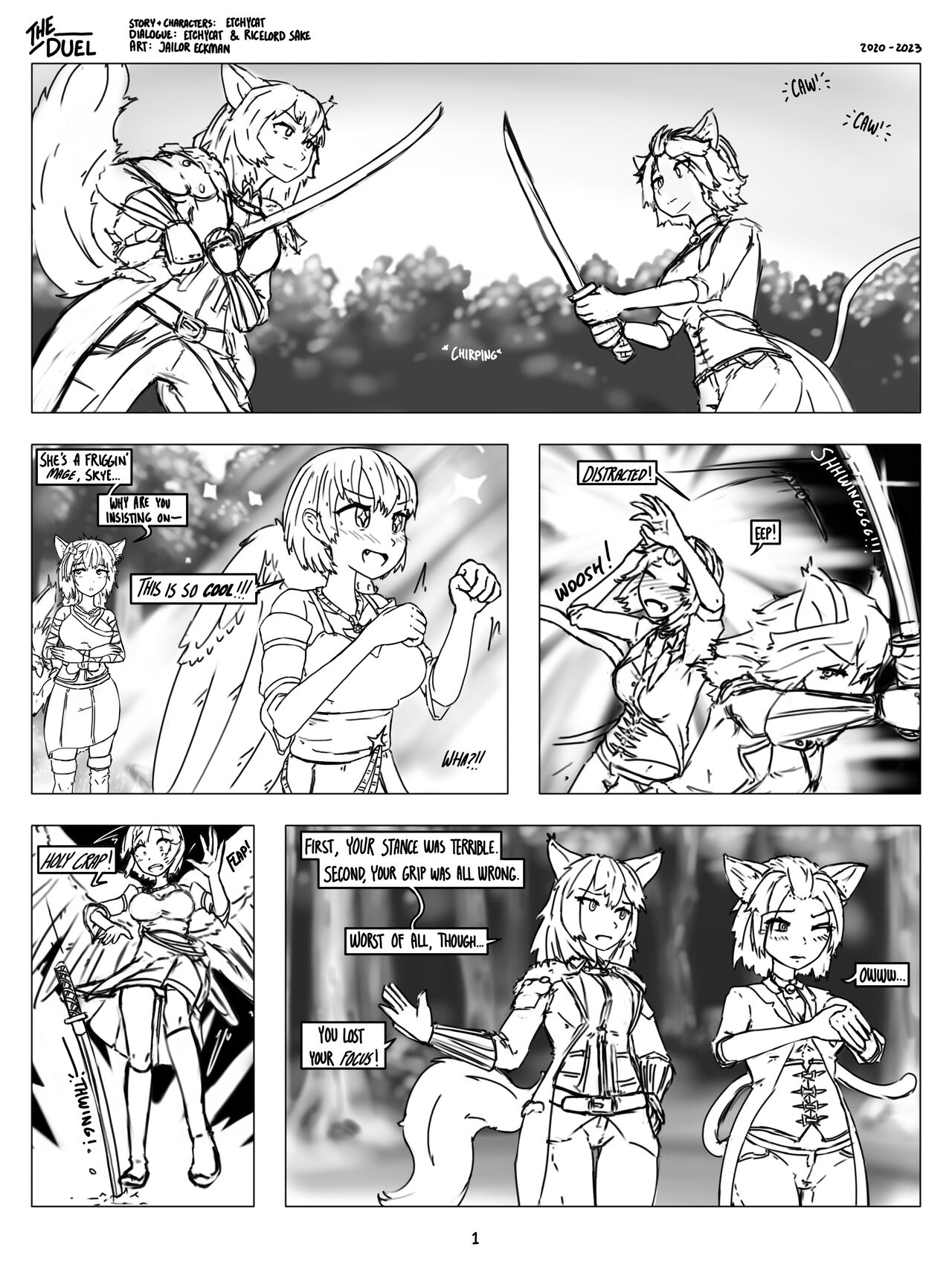 The Duel page 2 full