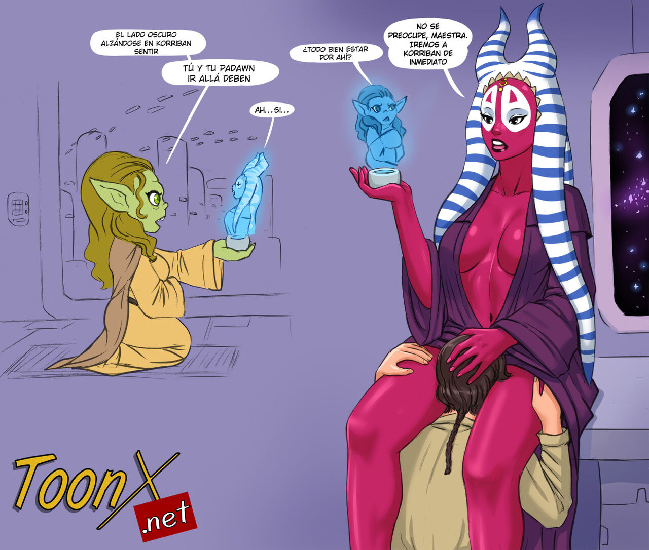 Togruta Jedi & Her Padawan page 3 full
