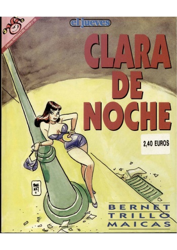 [Jordi Bernet] Clara de Noche (Pendones del Humor 128) [Spanish] cover